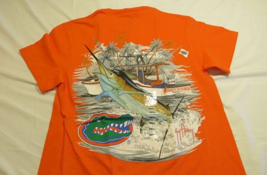 Florida Gator Guy Harvey Orange t-shirts (11)S
