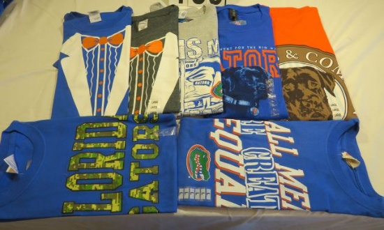 Florida Gator Assorted t-shirts (7)L