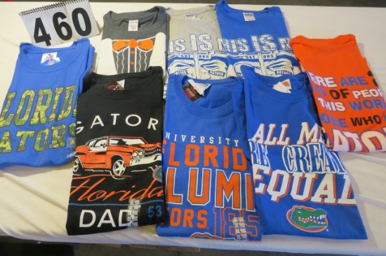 Florida Gator Assorted t-shirts (8)L