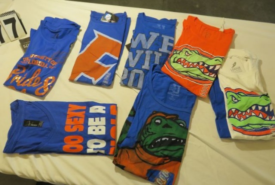 Florida Gator women's assorted shirts (8)XL