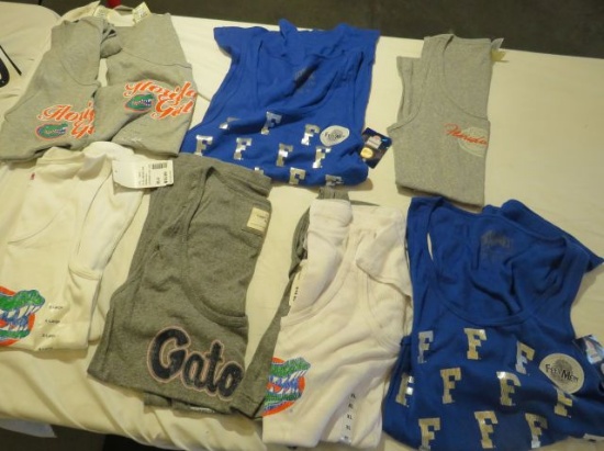 Assorted Gator women's ribbed tank tops (9)XL
