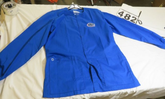 Long sleeve gator lab coats (1)XS, (1)S, (1)XL (1)2XL, (1)3XL