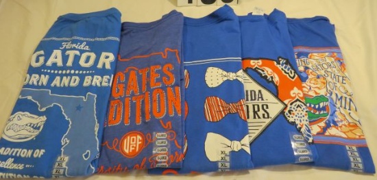 Florida Gator women's assorted t-shirts (5)XL