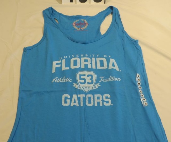 Florida Gators Since 1953 blue razor back tank top with white graphic (1)M, (4)L, (2)XL
