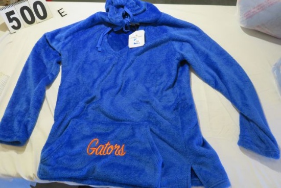 Florida Gator Emerson Street Blue Pullover Fuzzy Fleece Hoodie (1)S(1)M(3)XL