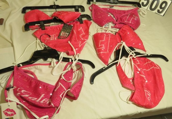 Florida Gator Women's Sequin Bikinis (2)S,(5)M,(6)L,(2)XL