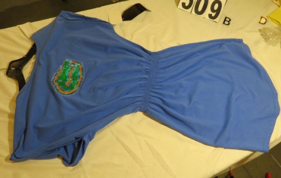 Mixed lot of Florida Gator soft material women's dresses with different styles (4)S, (4)M, (1)L