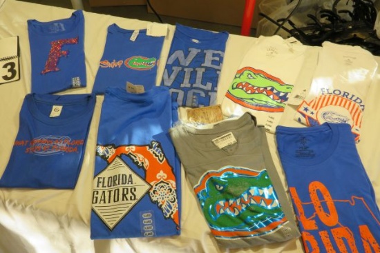 Assortment of Florida Gator women's shirts (10)XL