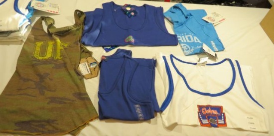 Mixed lot of Florida Gator women's tank tops (1)S, (9)L, (3)XL