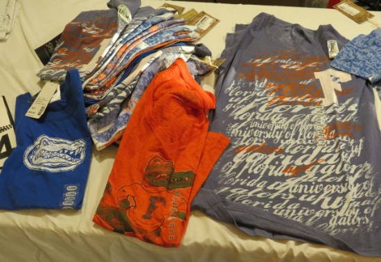 Mixed lot of Florida Gator women's shirts (16)L, (1)XL, (1)XXL