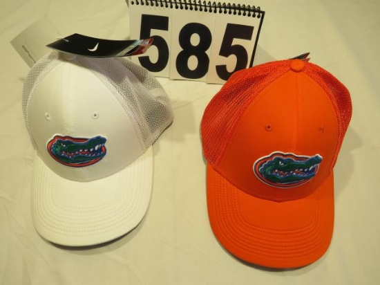 Florida Gator Nike trucker style hats with soft mesh back. One size