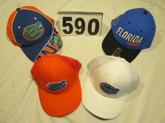Florida Gator Assorted Hats, Nike, Zephyr, (3) Nike, (1) Zephyr