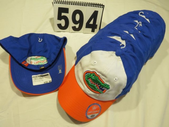 Florida Gators Panel Hat 3-D full color gator head, Adjustable