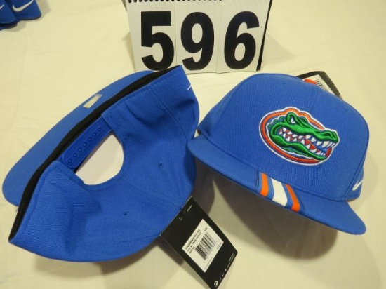 Florida Gators Nike Flat Bill Hat, Cap, contrast button 1 size Adjustable