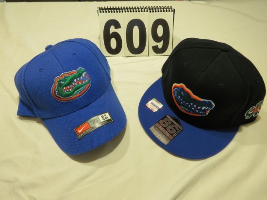 Florida Gators Fitted Assorted Hats, 86 Brand (8) 7 1/4 -7 5/8 Nike (2) 7 1/4, Nike (1) 7 5/8