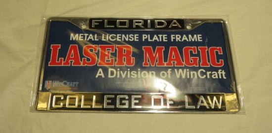 Florida Gators College of Law, Acrylic License Plate Frame, University of Florida