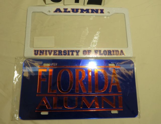 Florida Gators Assorted Alumni Car Frame, Car License Plate