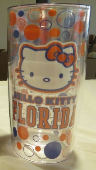 Florida Gator Hello Kitty Tumbler (No Lid)