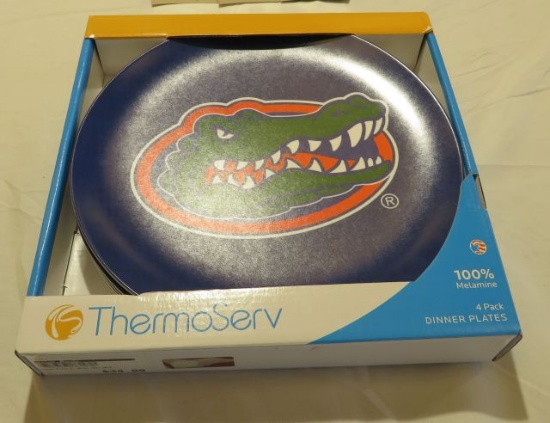 Florida Gator ThermoServ Dinner Plates 4pk