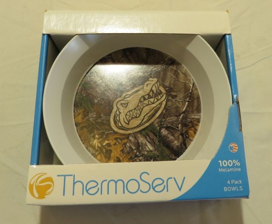 Florida Gator ThermoServ Bowls 4 pk