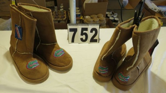 Florida Gators Furry Lined Boots - Size 9/10 and 11/12