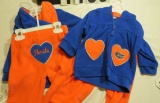 Toddler two piece fleece Gator set 2(6-12m)