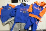 Assortment of Toddler two-piece Gator outfits 1(3-6m), 2(6-12m)