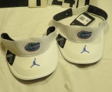 Jordan  White Gator Head Visor Flex Fit