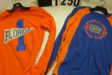 Youth Assorted L/S tees, Florida Gators (1) M, (3) L, (1) XL
