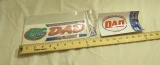 Gator Dad Decal Assortment, Strip and Oval, 9