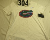 White Nike Ladies Scoop Neck tee Big Gator Head (1) L, (1) XL, (1) XXL