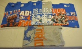 Assorted Florida Gator Football t-shirts (22)M