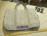 Florida Gator Gray and White Totes