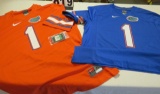 Mesh Stitched Nike Gator Jerseys Size XL White (1) Orange (3) Blue (1)