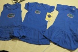 Florida Gator Vintage Onesie Short Sleeve Embroidered Logo- Sizes 0-3 month 12 month assorted