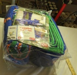 Florida Gator Complete Crib Set; Sheet, Dust Ruffle , Comforter, Bumper Pad