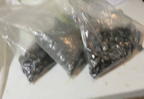 lot of 4 Bags of Real Hard Coal Broken Up Small for Model Trains