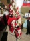 Collection of 14 Santa Clause dolls
