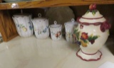 canister set and cookie jar