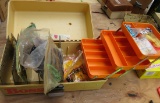 wood stream boss tackle box of mixed works