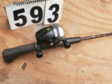 Pro Staf closed face spinning reel with fenwick 5