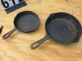 cast iron fry pans 6.5