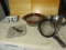 Strainers, bowl and spatuala