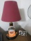 table lamp made with Florida Power electric meter