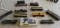electric train cars: 10 pieces and a power pack still in the box