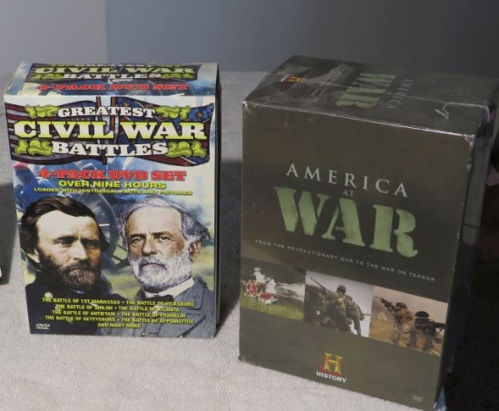 Civil War and America at War DVDs