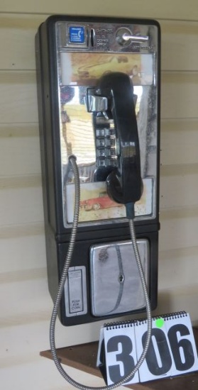 vintage pay phone 21 x 8 x 9