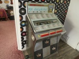 Seeburg Stero Jukebox  plays 45 rpm records full menu included excellent condition