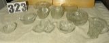 collection of glass dishes