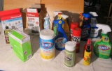 Variety of cleaners, LED light strips, garbage bags,etc.